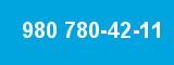 980 780-42-11 980 780-42-11